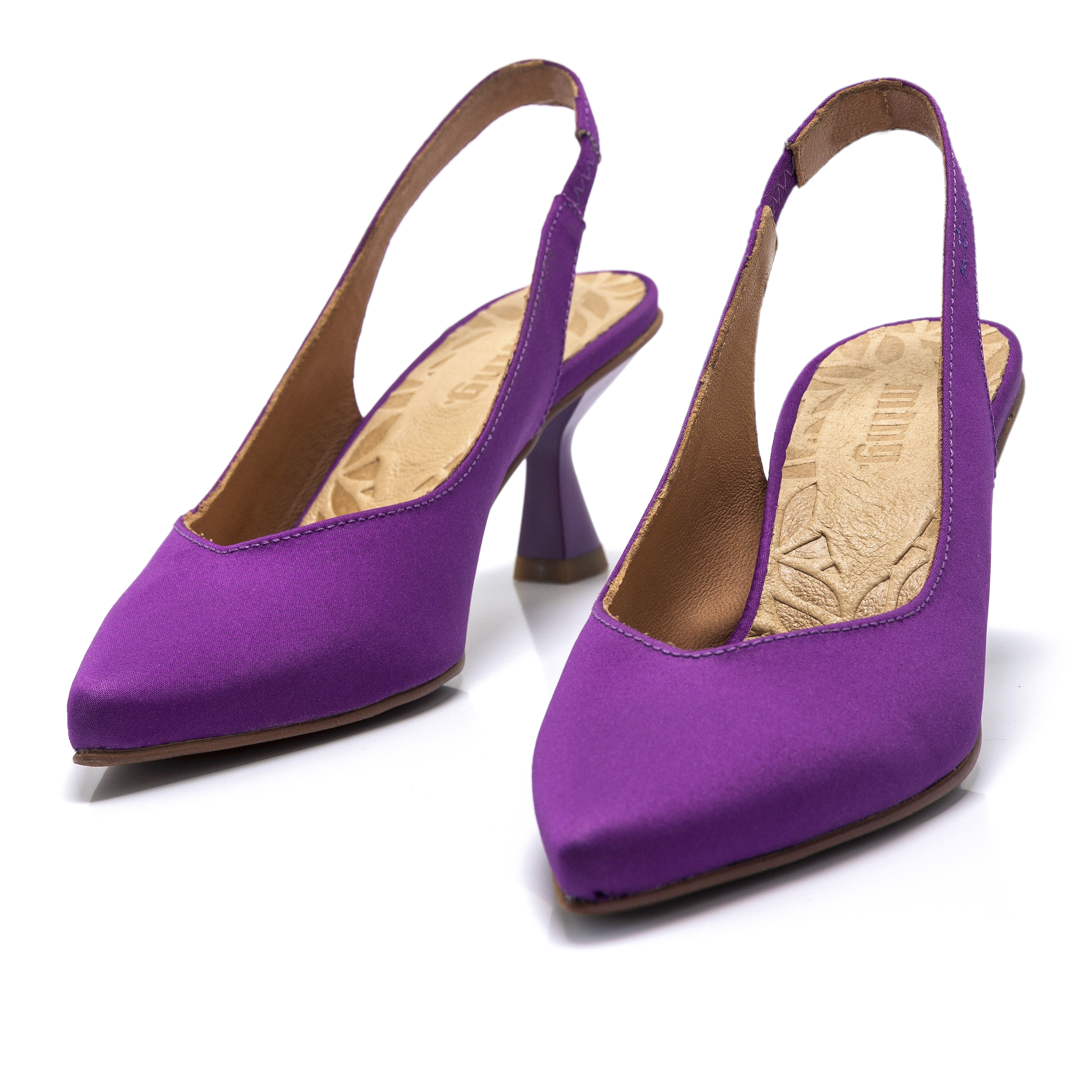 Zapatos de tacon store morados